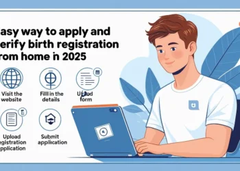 Easy way to apply and verify birth registration from home in 2025