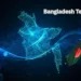 বাংলাদেশের প্রযুক্তিগত অগ্রগতির চিত্র - স্মার্ট বাংলাদেশ এবং টেক নিউজের প্রতীক